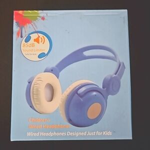 Children's wired headphones designed just for kids.